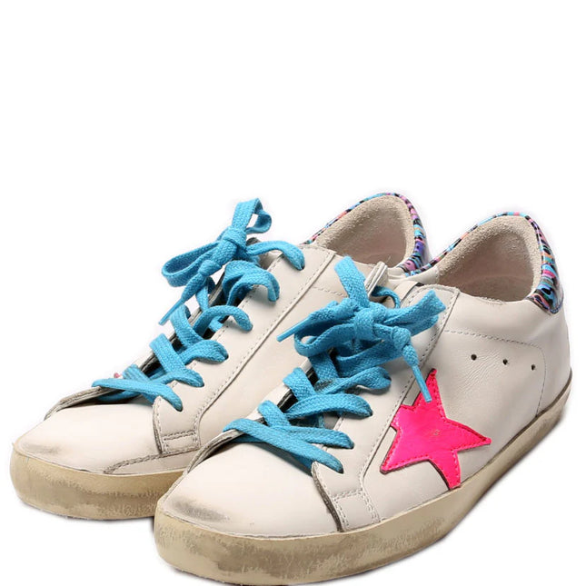 Golden Goose Blue Star Pink Heel