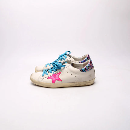 Golden Goose Blue Star Pink Heel