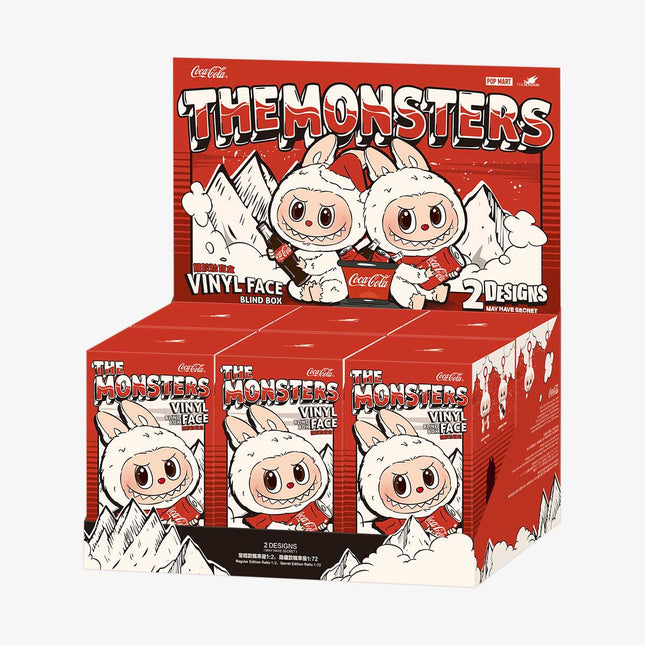 Pop Mart Labubu The Monsters Coca Cola Series Vinyl Face - SneakCenter