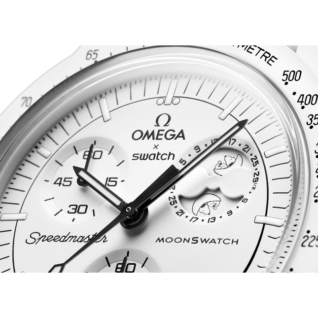 Swatch x Omega x Snoopy Mission to the Moonphase Full Moon - SneakCenter