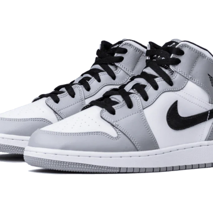 Air Jordan 1 Mid Light Smoke Grey - SneakCenter