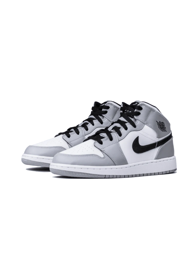 Air Jordan 1 Mid Light Smoke Grey - SneakCenter