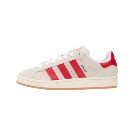 Adidas Campus 00's Crystal White Better Scarlet - SneakCenter