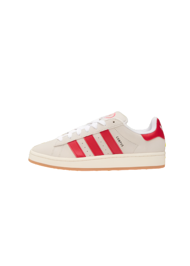 Adidas Campus 00's Crystal White Better Scarlet - SneakCenter