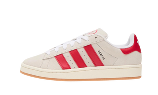 Adidas Campus 00's Crystal White Better Scarlet