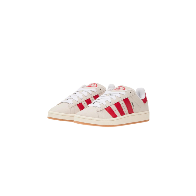 Adidas Campus 00's Crystal White Better Scarlet - SneakCenter