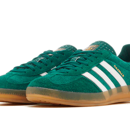 Adidas Gazelle Indoor Collegiate Green Lucid Pink - SneakCenter
