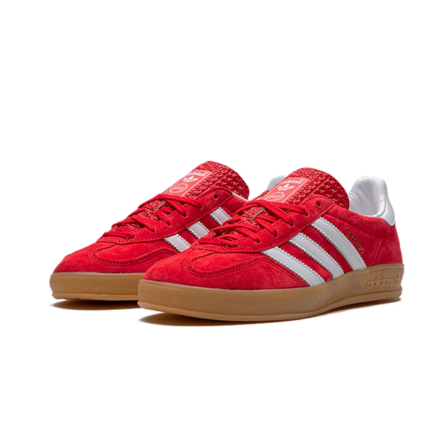 Adidas Gazelle Indoor Scarlet Cloud White - SneakCenter