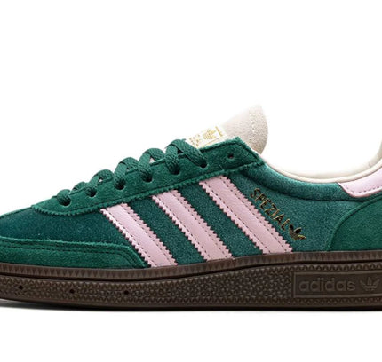 Adidas Handball Spezial Green Pink Velvet - SneakCenter