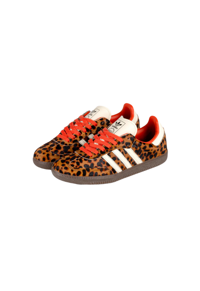 Adidas Samba OG Preloved Red Leopard - SneakCenter