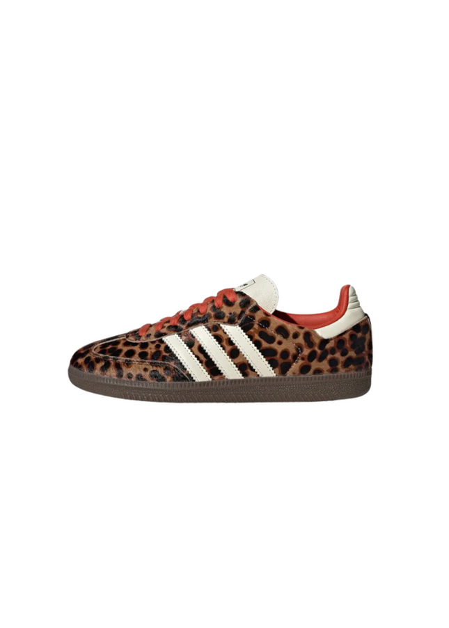 Adidas Samba OG Preloved Red Leopard - SneakCenter