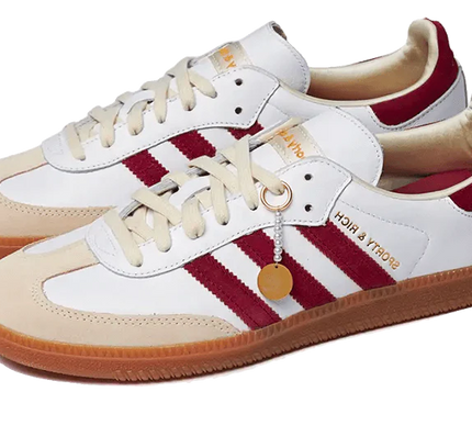 Adidas Samba OG Sporty & Rich White Core Burgundy - SneakCenter