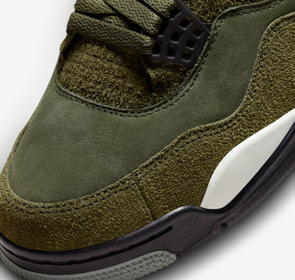 Air Jordan 4 Retro Medium Olive - SneakCenter