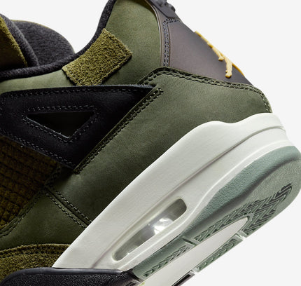 Air Jordan 4 Retro Medium Olive - SneakCenter