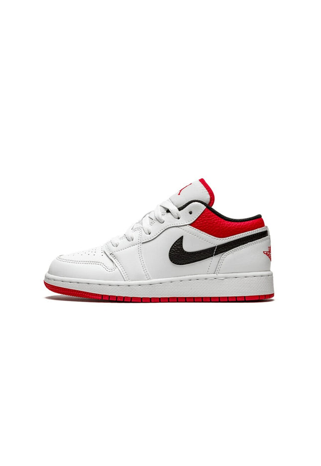 Air Jordan 1 Low White Gym Red - SneakCenter
