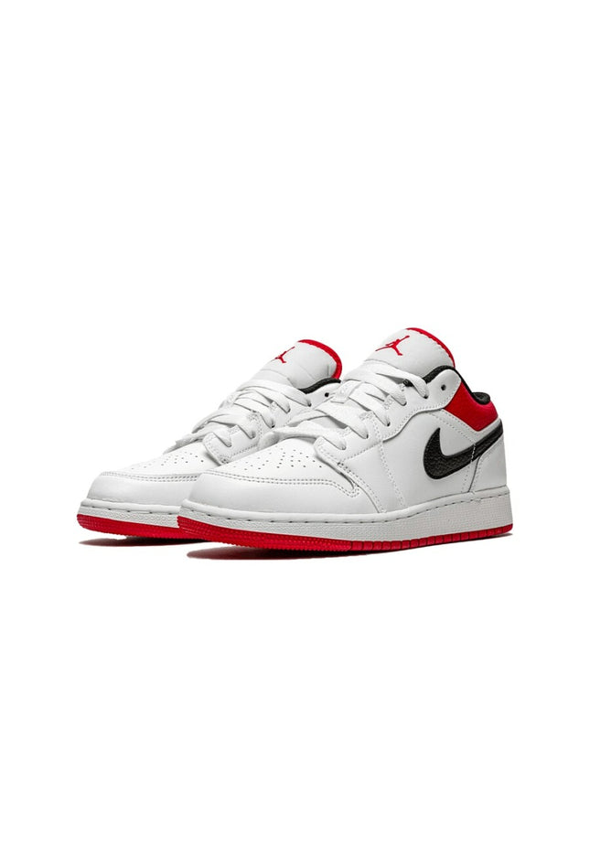Air Jordan 1 Low White Gym Red - SneakCenter