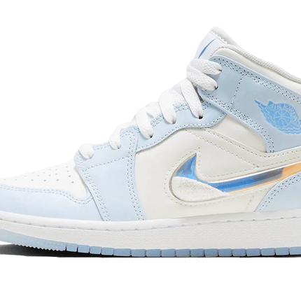 Air Jordan 1 Mid SE Glitter Swoosh