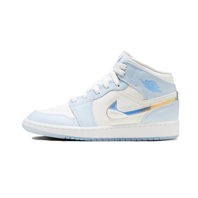 Air Jordan 1 Mid SE Glitter Swoosh