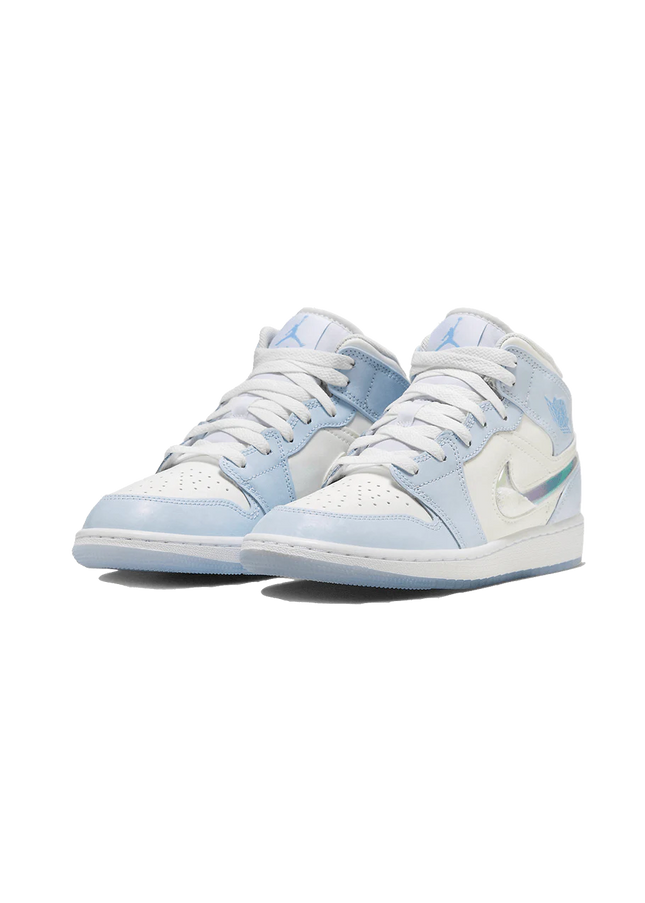 Air Jordan 1 Mid SE Glitter Swoosh - SneakCenter