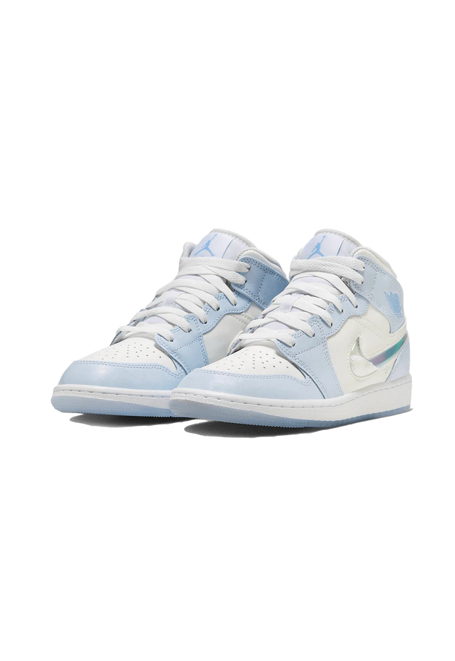 Air Jordan 1 Mid SE Glitter Swoosh - SneakCenter