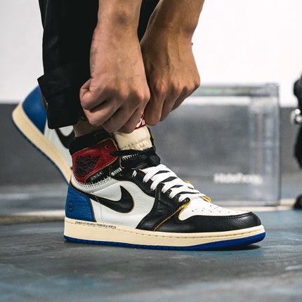 Air Jordan 1 Retro High OG SP Fragment x Union LA Varsity Red Sport Royal