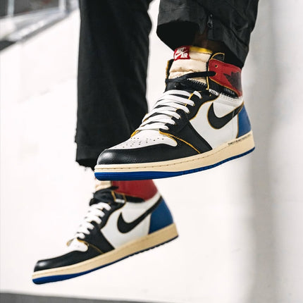 Air Jordan 1 Retro High OG SP Fragment x Union LA Varsity Red Sport Royal
