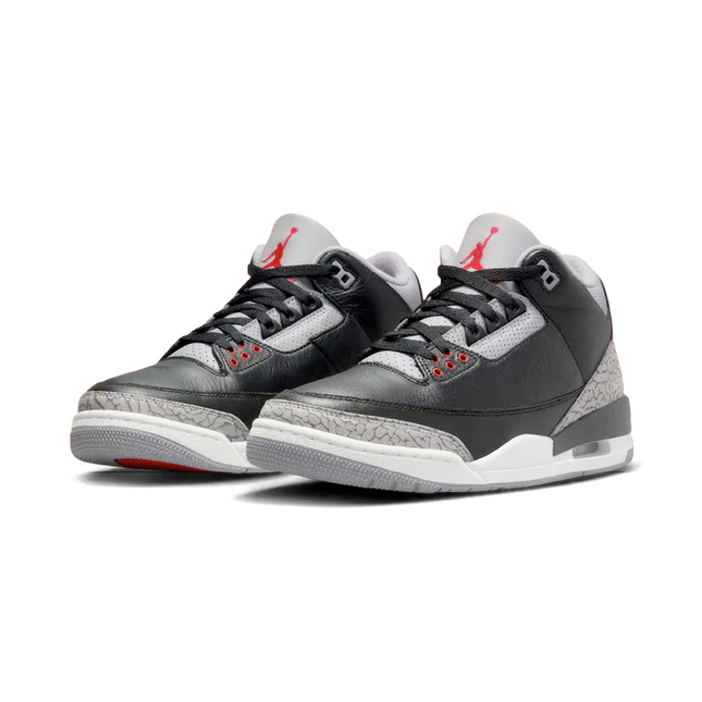 Air Jordan 3 Retro OG Black Cement (2024) - SneakCenter