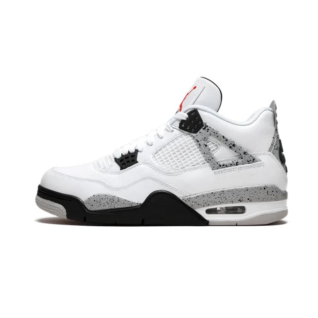 Air Jordan 4 Retro White Cement (2025) - SneakCenter
