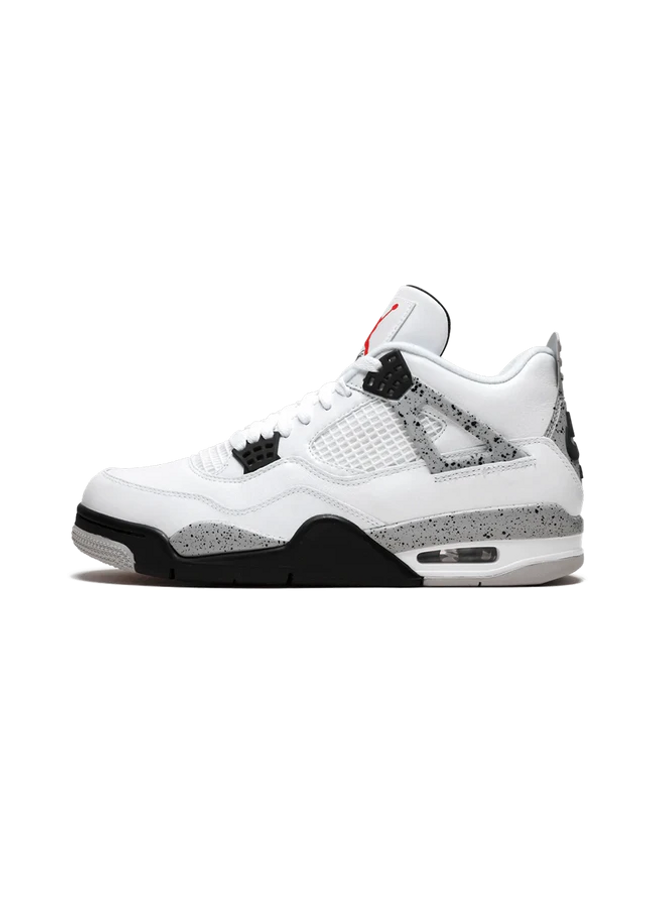 Air Jordan 4 Retro White Cement (2025) - SneakCenter