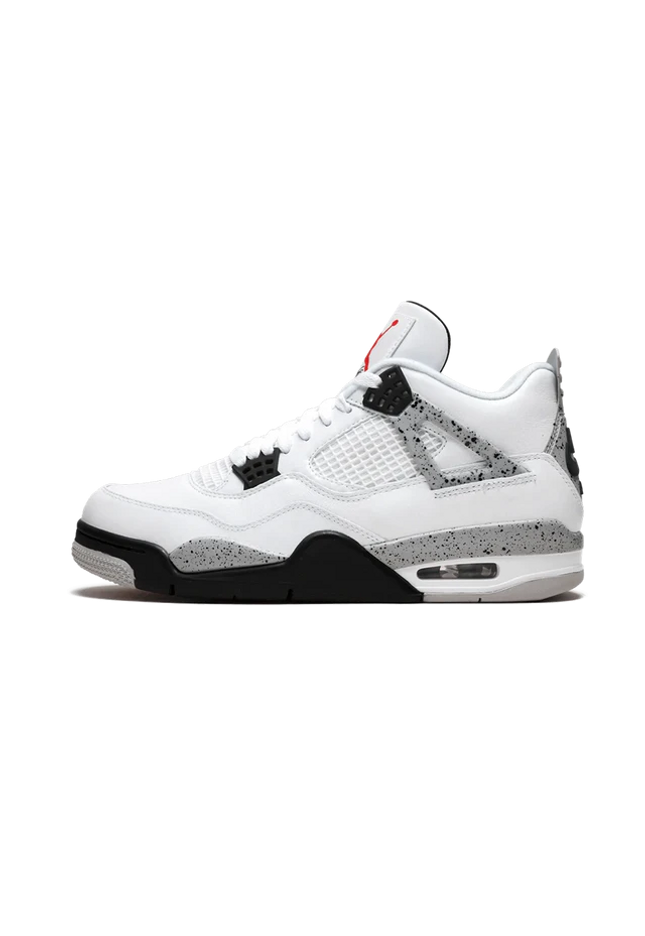 Air Jordan 4 Retro White Cement (2025) - SneakCenter