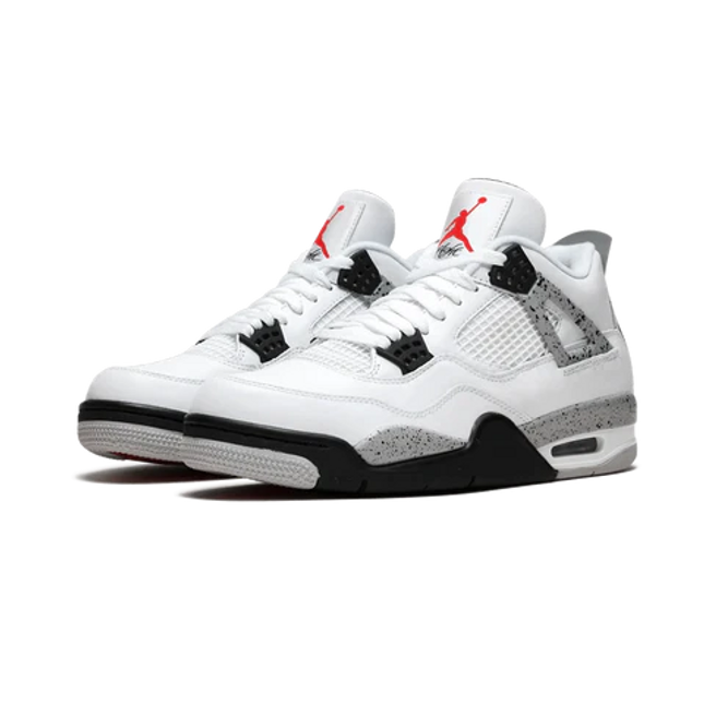 Air Jordan 4 Retro White Cement (2025) - SneakCenter