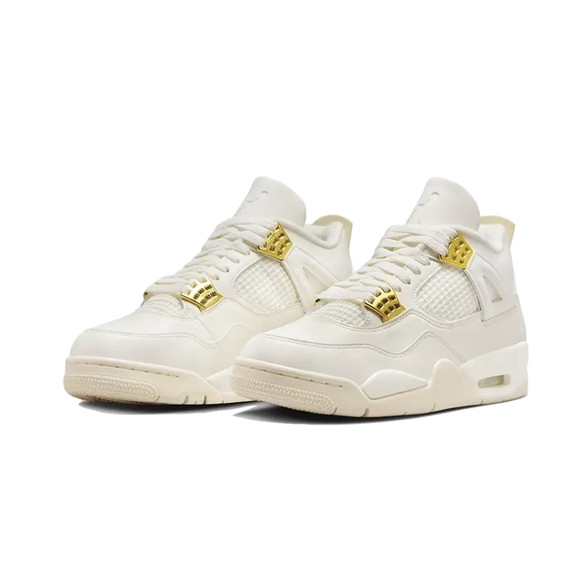 Air Jordan 4 Metallic Gold - SneakCenter