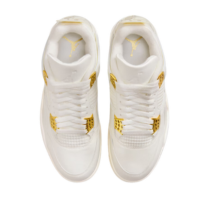 Air Jordan 4 Metallic Gold - SneakCenter