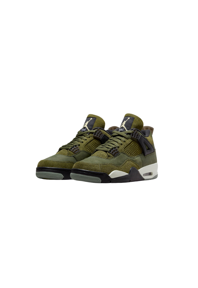 Air Jordan 4 Retro Medium Olive - SneakCenter