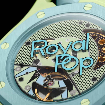 Audemars Piguet X Swatch Royal Pop Blaue Acht