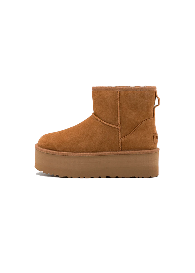 UGG Classic Mini Platform Boot Chestnut - SneakCenter