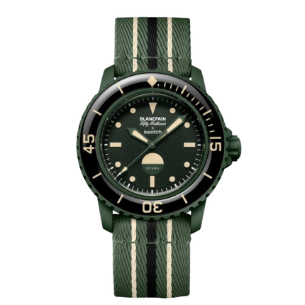 Blancpain x Swatch Scuba Fifty Fathoms Green Abyss