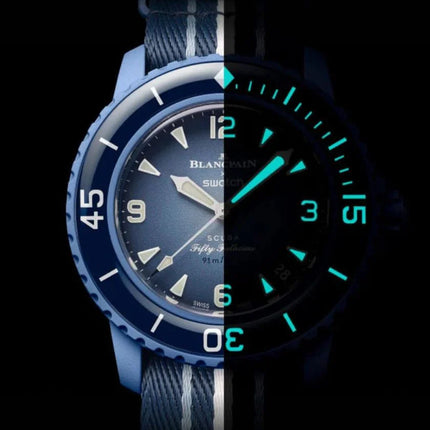 Blancpain x Swatch Scuba Fifty Fathoms Atlantic Ocean