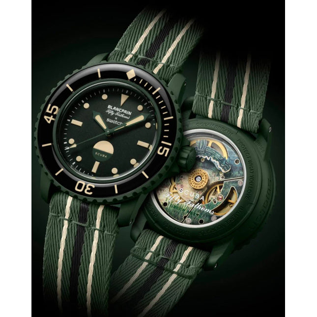 Blancpain x Swatch Scuba Fifty Fathoms Green Abyss