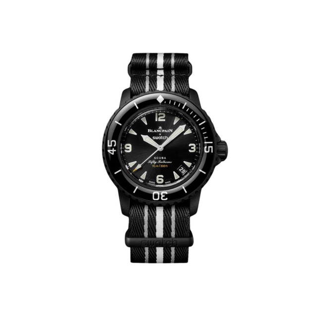 Blancpain x Swatch Scuba Fifty Fathoms Ocean of Storms - SneakCenter