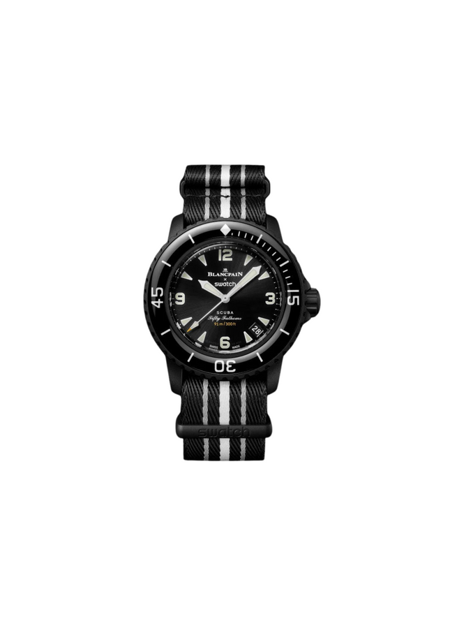 Blancpain x Swatch Scuba Fifty Fathoms Ocean of Storms - SneakCenter