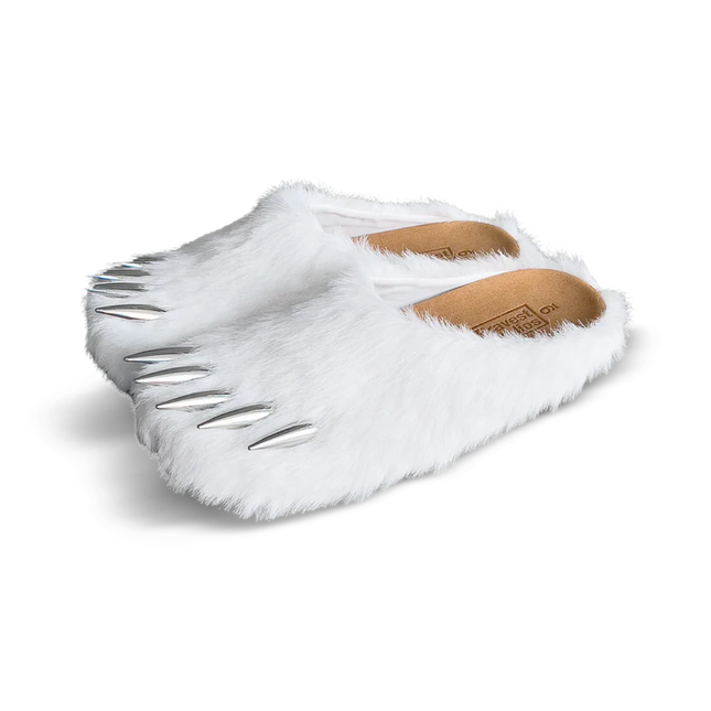 Bravest Studios Bear Claw Mule White - SneakCenter