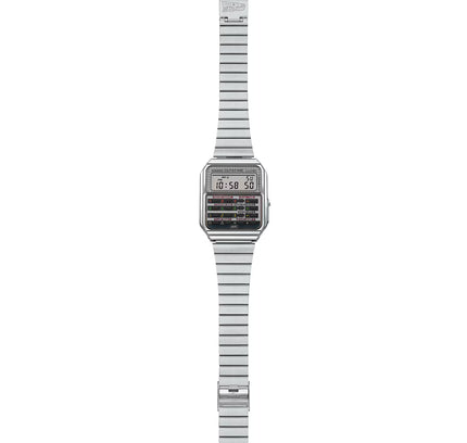 CASIO CA-500 Calculator Watch "Silver" Back To The Future