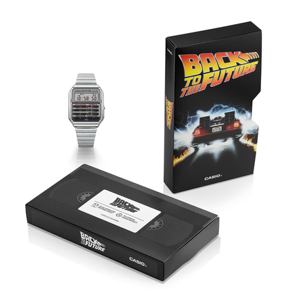 CASIO CA-500 Calculator Watch "Silver" Back To The Future - SneakCenter