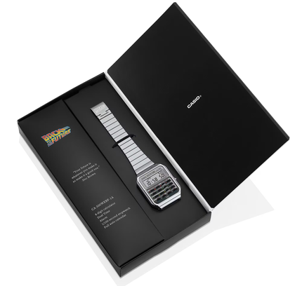 CASIO CA-500 Calculator Watch "Silver" Back To The Future - SneakCenter