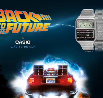 CASIO CA-500 Calculator Watch "Silver" Back To The Future - SneakCenter