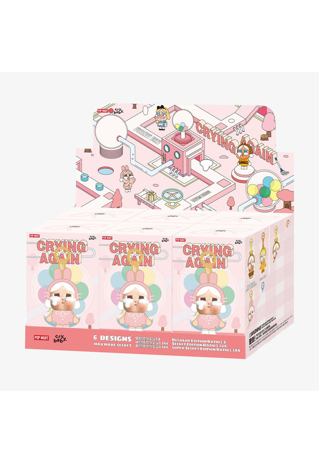 Pop Mart CRYBABY Crying Again Series - Vinyl Face Plush Blind Box - SneakCenter