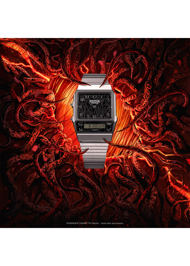 Casio x Stranger Things AQ-800EST-1A