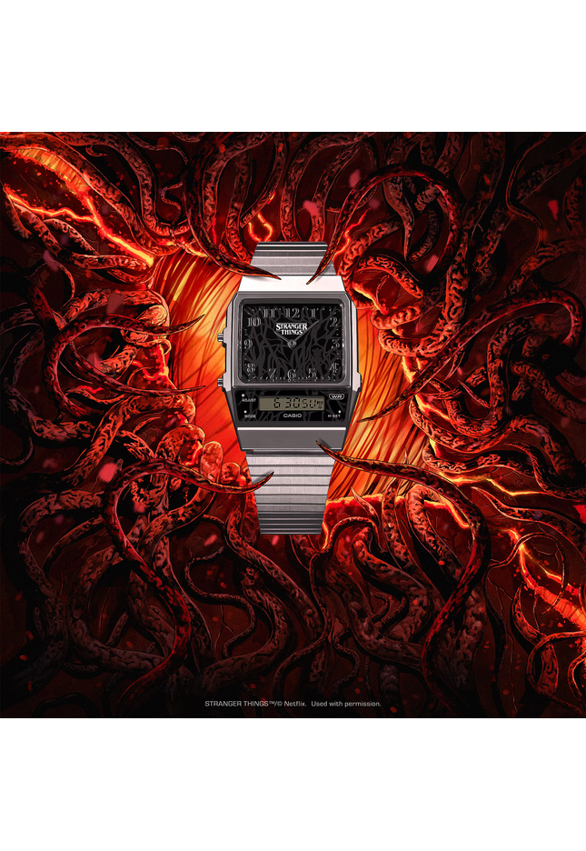 Casio x Stranger Things AQ-800EST-1A