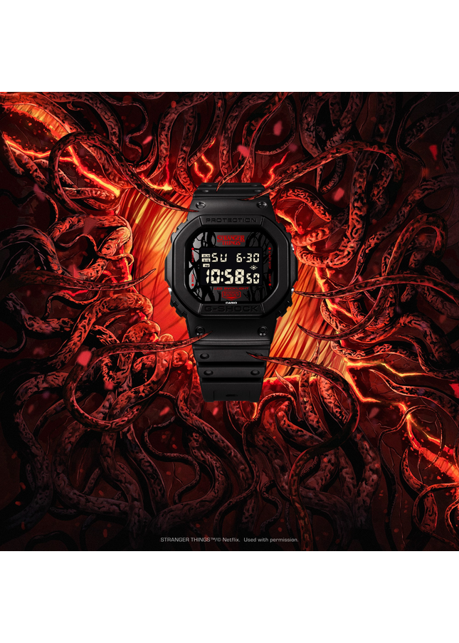 Casio x Stranger Things DW-5600STT-1